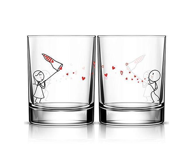Couple Glass Mug - PlusPage