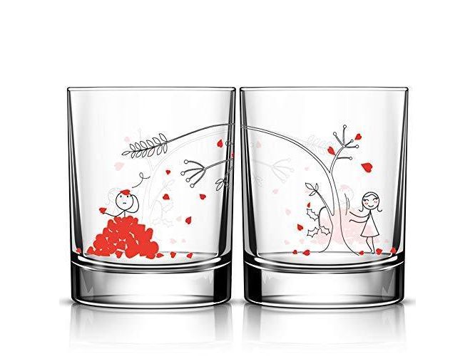 Couple Glass Mug - PlusPage
