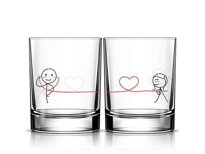 Couple Glass Mug - PlusPage