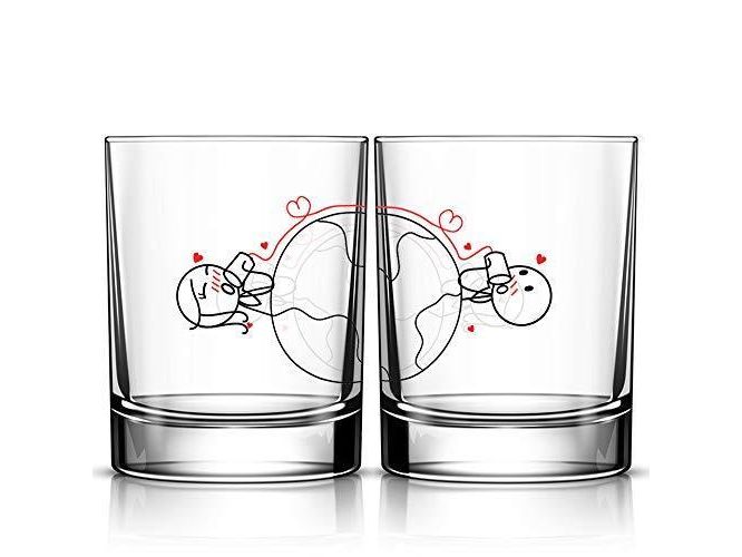 Couple Glass Mug - PlusPage
