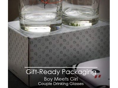 Couple Glass Mug - PlusPage