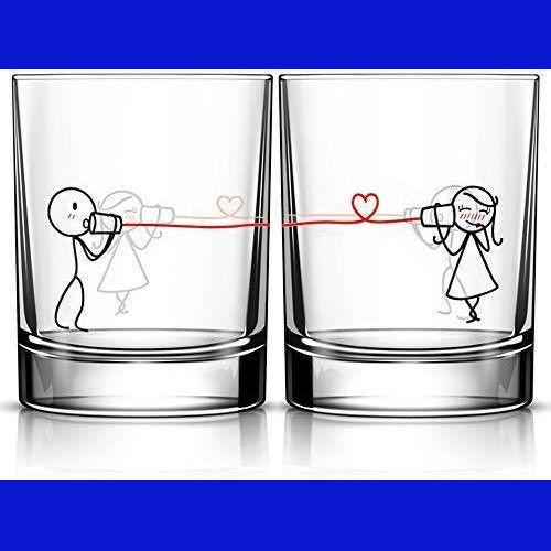 Couple Glass Mug - PlusPage