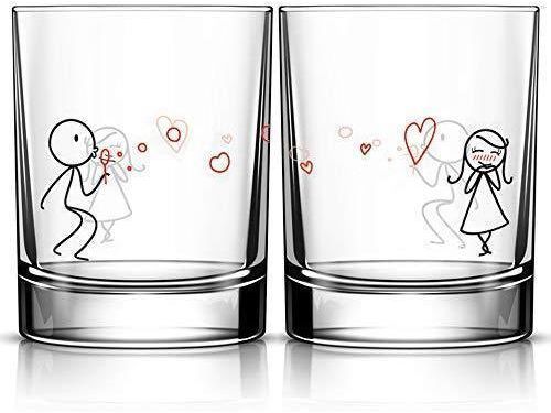 Couple Glass Mug - PlusPage