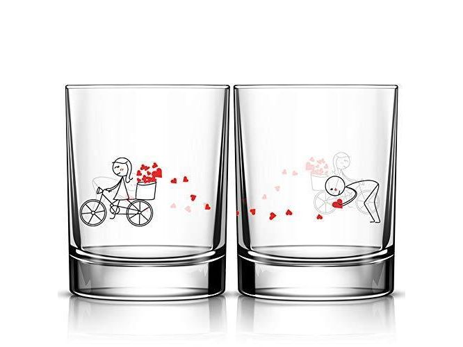 Couple Glass Mug - PlusPage