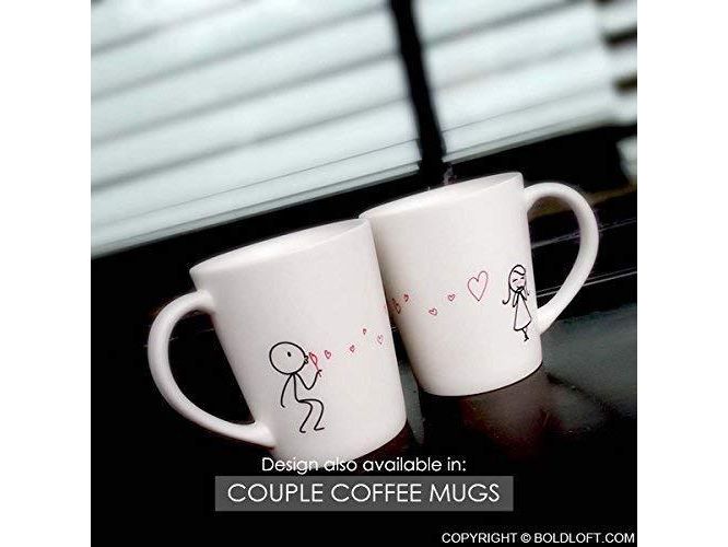 Couple Glass Mug - PlusPage