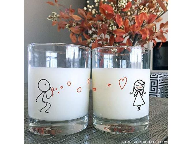 Couple Glass Mug - PlusPage