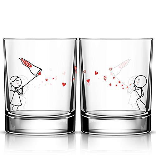 Couple Glass Mug - PlusPage