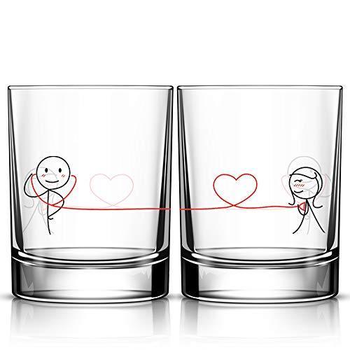 Couple Glass Mug - PlusPage