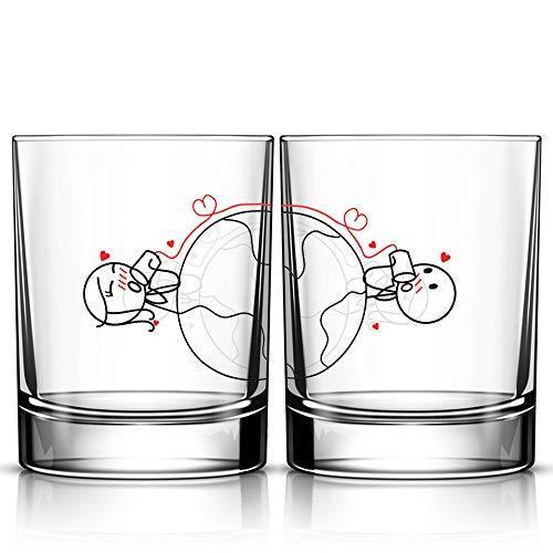 Couple Glass Mug - PlusPage