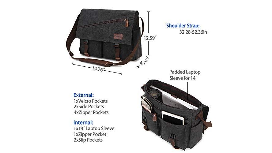 Water Resistant Unisex Bag - pluspage