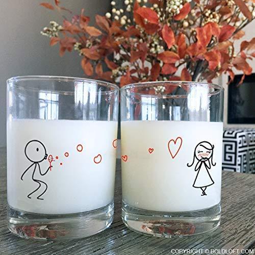 Couple Glass Mug - PlusPage