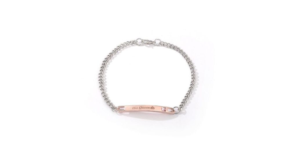 Stainless Steel Pair Bracelet - pluspage