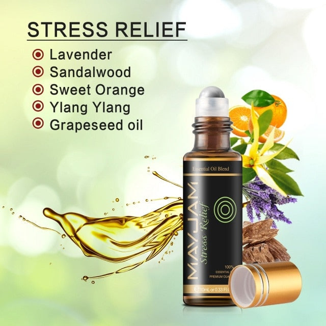 10ml Pure Plant Essential Oil For Humidifier Diffusers Mint Lavender Tea Tree Rose Vanilla Sandalwood Jasmine Pure Nature Oil - pluspage