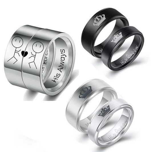 Stainless steel Ring Silver - PlusPage