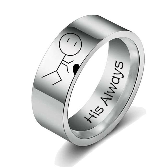 Stainless steel Ring Silver - PlusPage