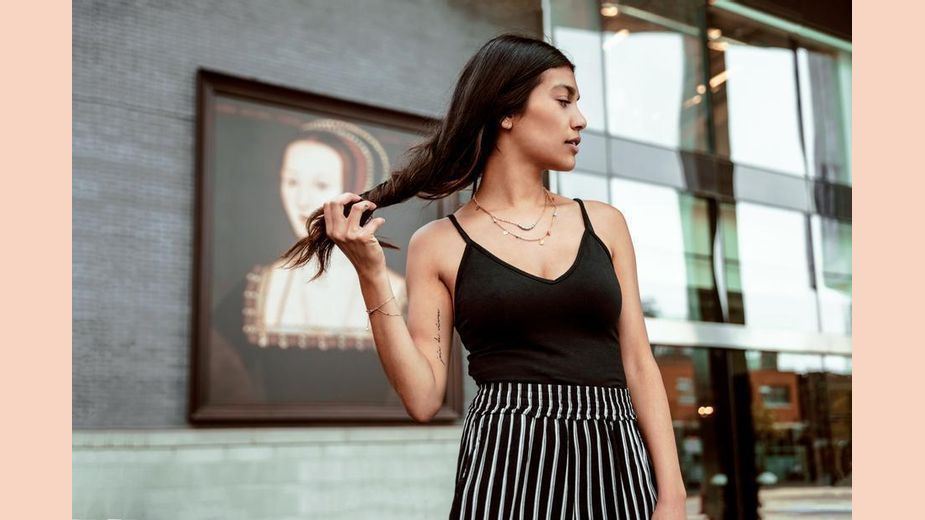 Striped Skirt and Top - PlusPage